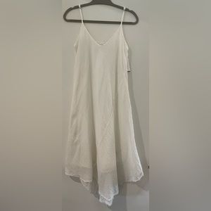 Velvet brand white gauzey cotton dress or coverup - Size XS